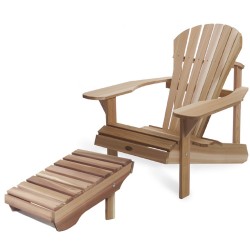 Athena Muskoka chair + Athena Muskoka footrest set