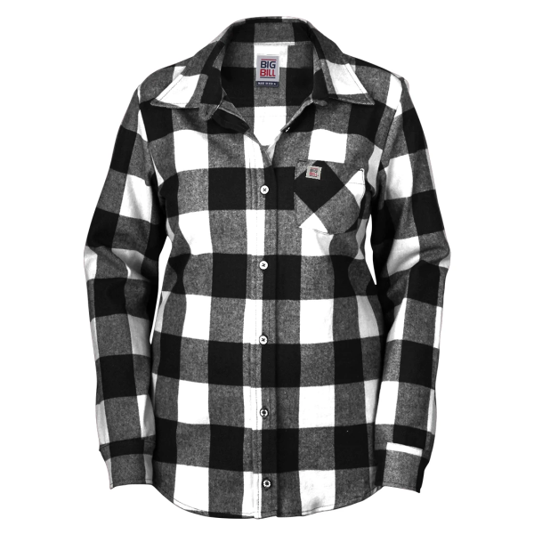 Big Bill - Camicia Brawny di flanella da donna