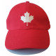 Casquette avec logo feuille d'érable