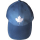 Cap with maple leaf logo