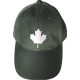 Cap with maple leaf logo