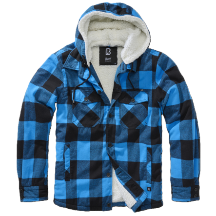 Lumber jacket hooded para hombre