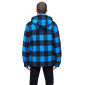 Men's lumber jacket hooded