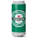 Bouteille cannette métal Canada verte