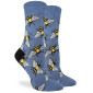Chaussettes femme coton Taille unique Bees