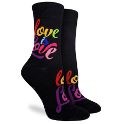 Chaussettes femme coton Taille unique Love is Love