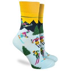 Chaussettes femme coton Taille unique Skiing