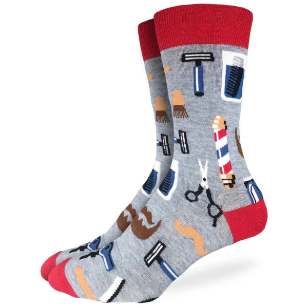 Chaussettes homme coton Taille unique Barbershop
