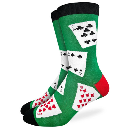 Chaussettes homme coton Taille unique Cards