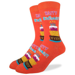 Chaussettes homme coton Taille unique Happy Birthday