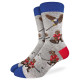 Chaussettes homme coton Taille unique Hockey Beaver vs Eagle