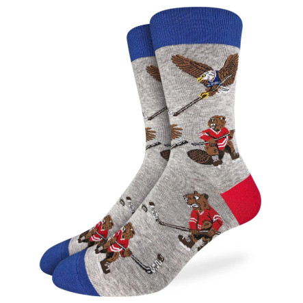 Chaussettes homme coton Taille unique Hockey Beaver vs Eagle