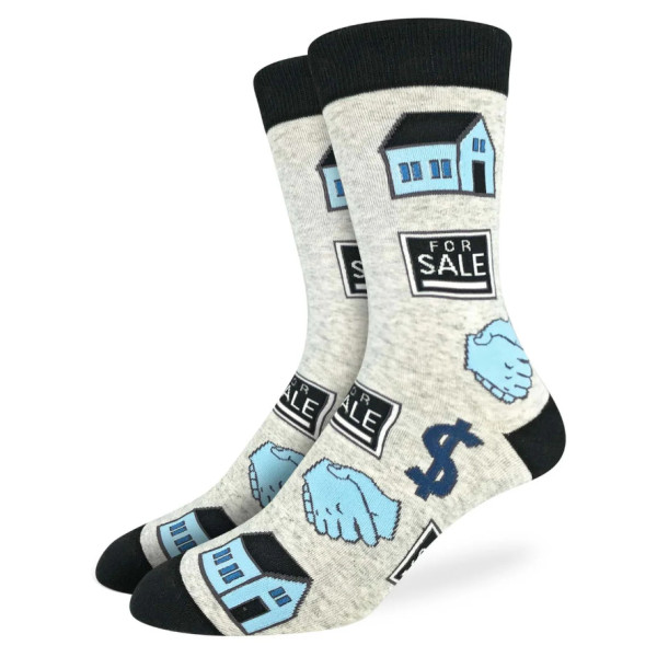 Chaussettes homme coton Taille unique Real Estate