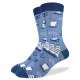 Chaussettes homme coton Taille unique Sailing Ships