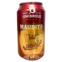 Cerveza rosada Maudite 341 ml - 8 °